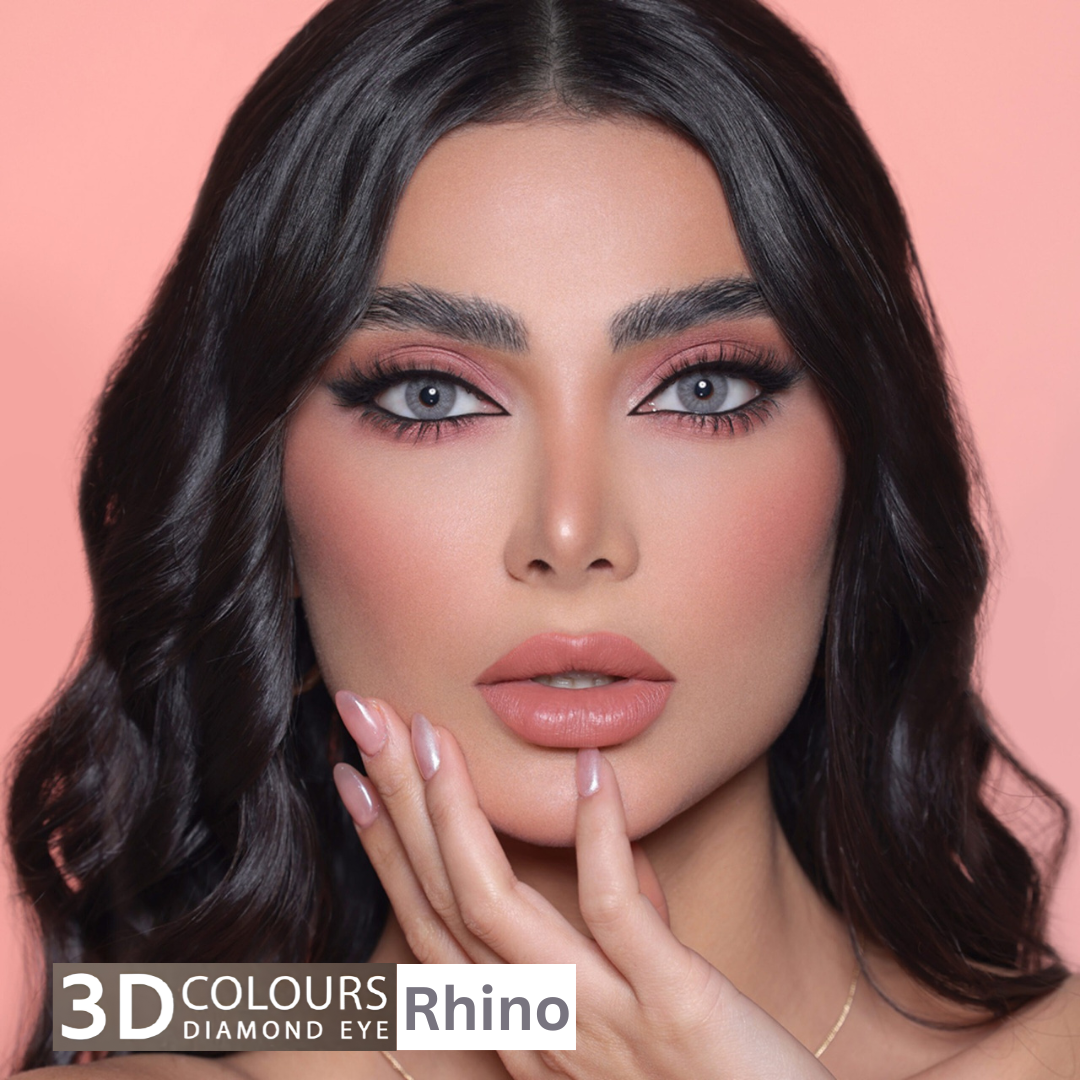 Rhino - 3D Colors Diamond Eye Color Contact Lenses