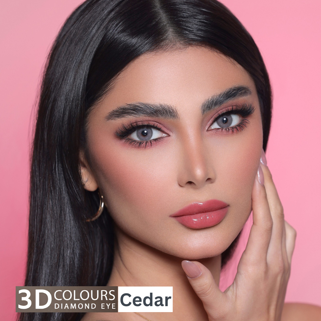 Cedar - 3D Colors Diamond Eye Color Contact Lenses